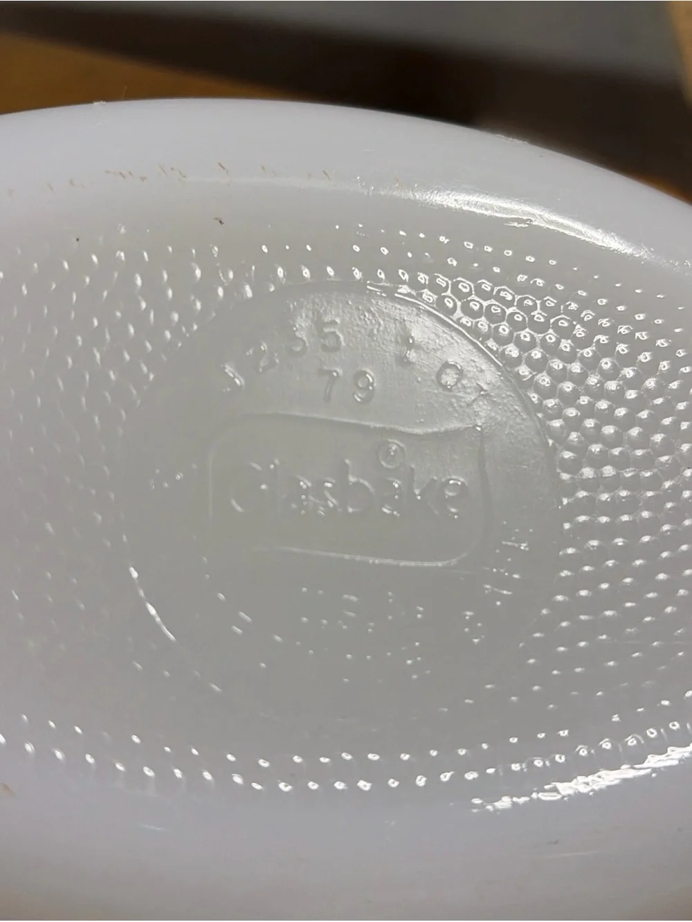 Vintage Glassbake Green Daisy oval casserole dish with lid J235 1 QT